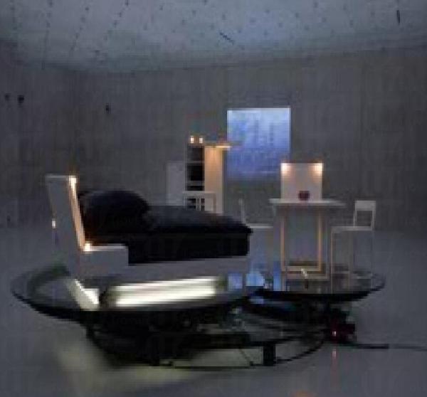 紐約藝術酒店房 博物館的旋轉房間裝置